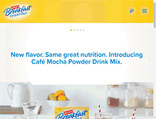 Tablet Screenshot of carnationbreakfastessentials.com